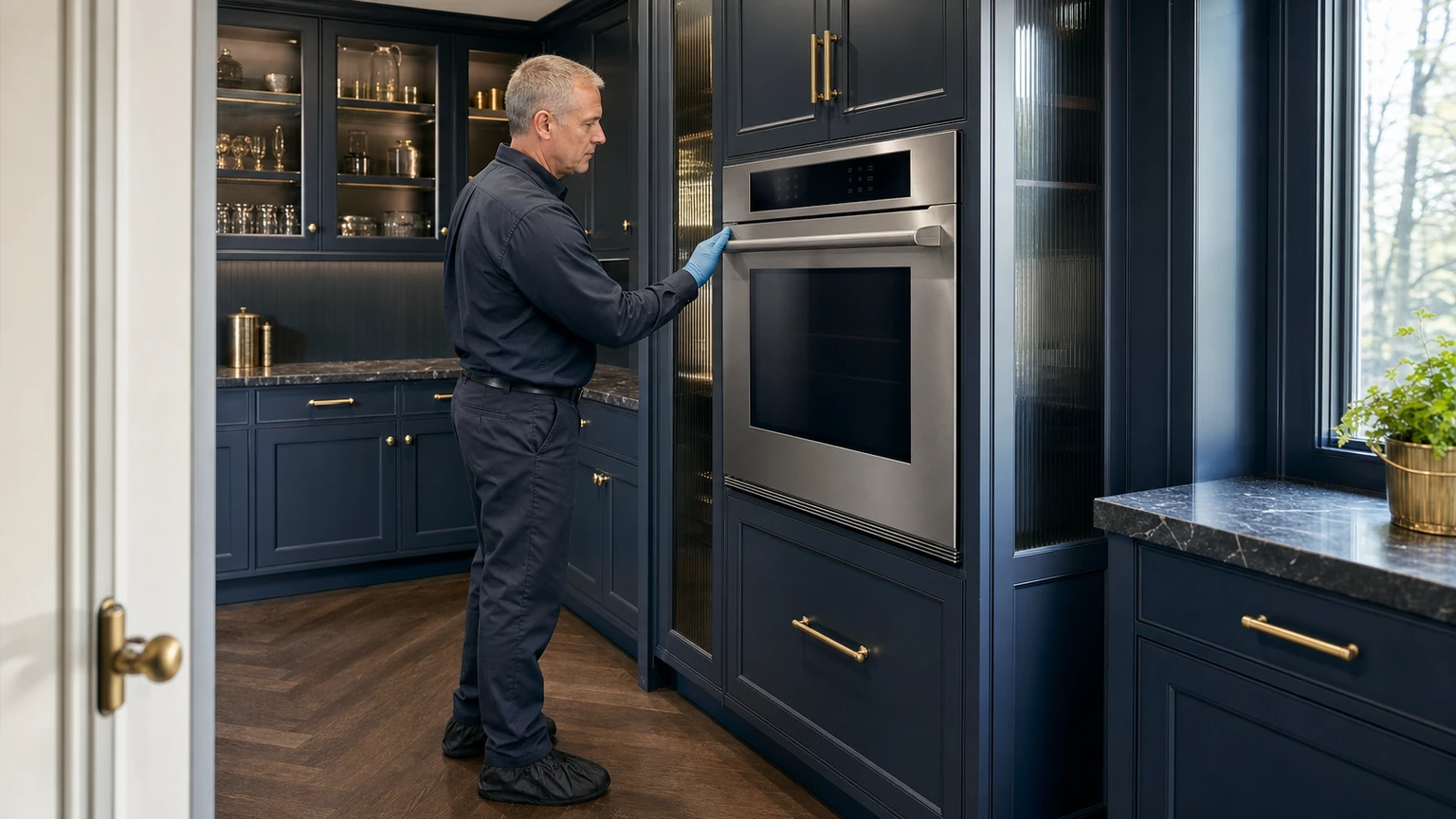 Built-in wall oven diagnostic visit in Ridgefield